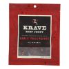 Krave Beef Jerky - Garlic Chili Pepper - Case Of 8 - 2.7 Oz