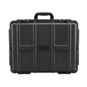 Weatherproof Hard Case, Heavy Duty Protective Dry Box Case with Pre-cut Foam, and Retractable Pull Handles for Travel, Hunting, Military, Tactica (Box Capacity: 2.4 cu.ft)
